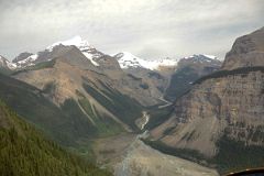 08 Whitehorn Mountain, Mount Phillips, Mount Anne-Alice, Valley Of A Thousand Falls From Helicopter On Flight To Robson Pass